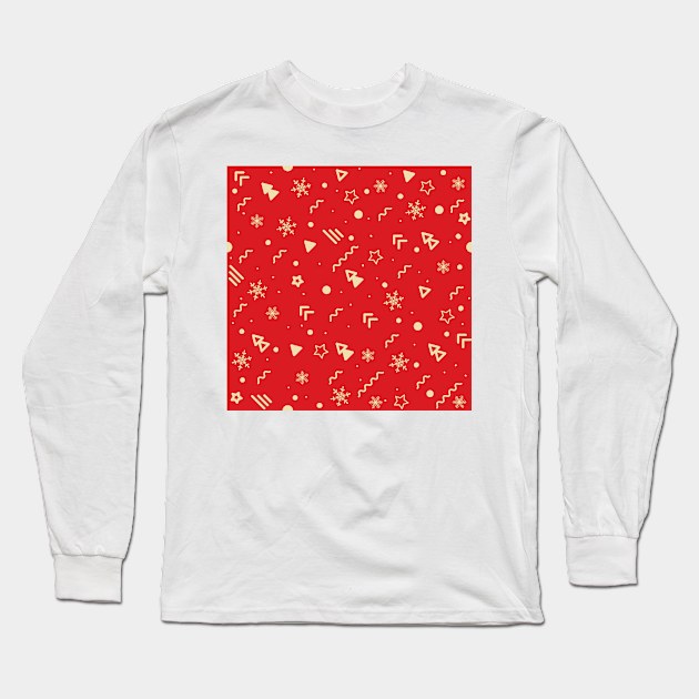 Christmas decoration Long Sleeve T-Shirt by NataliiaKu